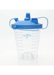 Disposable Suction Canisters and Kits with Float Lids