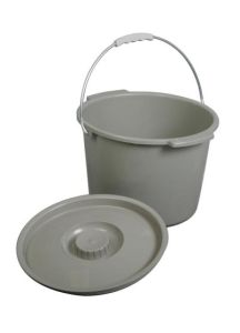 Commode Bucket with Lid and Handle