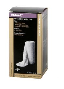 Unna-Z Zinc Boot Bandages, Latex Free