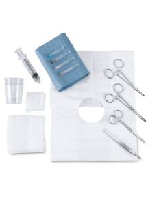 One Time Laceration Tray - 61281