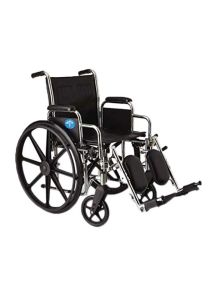Medline Excel 2000 Wheelchair with Carbon Steel Frame
