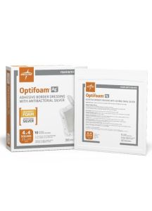 Optifoam Antimicrobial AG Silver Adhesive Dressing