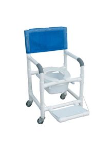 Deluxe Shower Chair 21 Inch - 118-3-FF-SQ-PAI