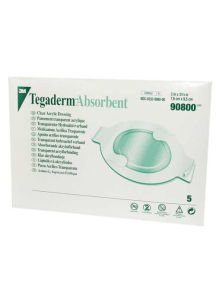 3M Tegaderm Absorbent Clear Acrylic Dressings - 90801 Size