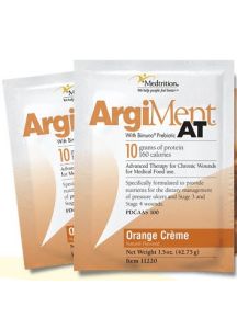 ArgiMent AT Medical Food for Healing and Chronic Wounds - Orange Creme 42.75 gm