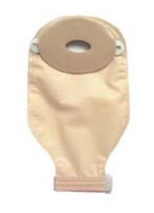 Nu-Flex 1-Piece Adult Drainable Pouch Cut-to-Fit Deep Convex 1-1/8" x 2" Oval 1-1/8 X 2 Inch Stoma - 40-7544-DC