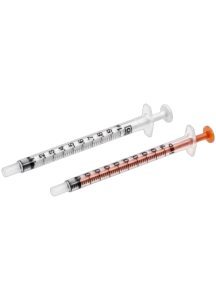 3 mL BD Oral Syringe - clear and amber