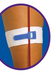 Foley-Tie Velcro Catheter Holder
