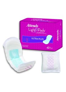 Attends Ultra Plus Pads Moderate Absorbency