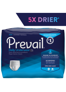 Prevail Pull-On Underwear for Men with Heavy Absorbency