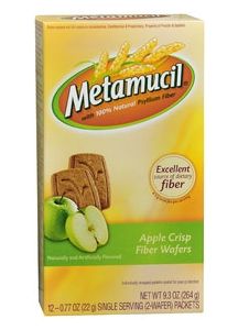 Metamucil Wafer Fiber Supplement - Apple Crisp Flavor