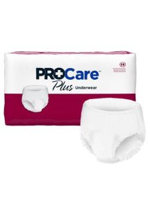 ProCare Plus Pull On with Tear Away Seams Disposable Moderate Absorbency by First Quality