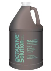 Betadine 10% Povidone Iodine Prep Solution - 1 Gallon Bottle