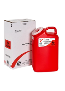 3 Gallon Red Sharps Container Mail Back Sharps Disposal System 13000-008