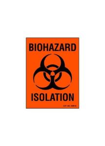 Chemical Hazard Label 3 X 4 Inch - SBH-9