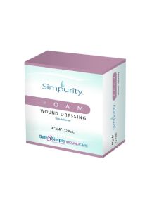 Simpurity Foam 4" x 4" Pad - SNS51W04