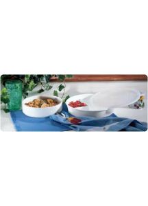 Divided Dish 10 Diameter X 1 3/4 H Inch Dish, 7/8 H Inch Section Dividers - 1432