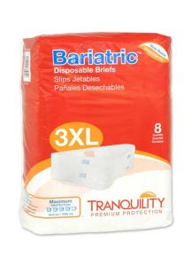 Tranquility Bariatric Brief 3X-Large Super Absorbency