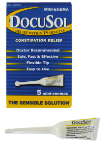 DocuSol Mini Enema - Safe and Effective Constipation Relief